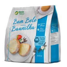 BOLO PRONTO BOMBOLO BAUNILHA STEVIA NATUS 300GR