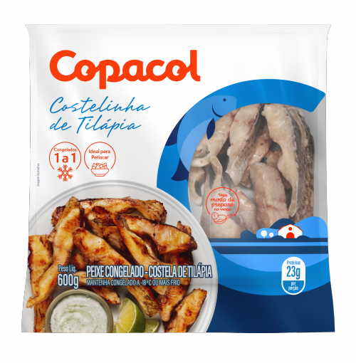 COSTELINHA DE TILAPIA COPACOL CONG.600GR