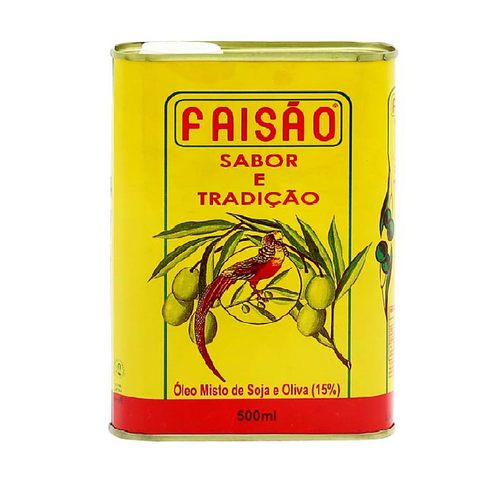 ÓLEO MISTO FAISÃO SOJA E OLIVA LATA 500ML