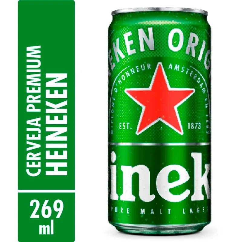 CERVEJA HEINEKEN 269ML LAT