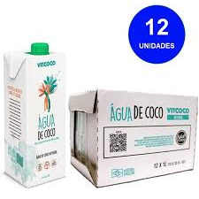 AGUA DE COCO VERDE VITCOCO TP 1L CX 12.00