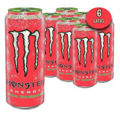 ENERG MONSTER ULTRA WATERMELON 473ML CJ 6UN