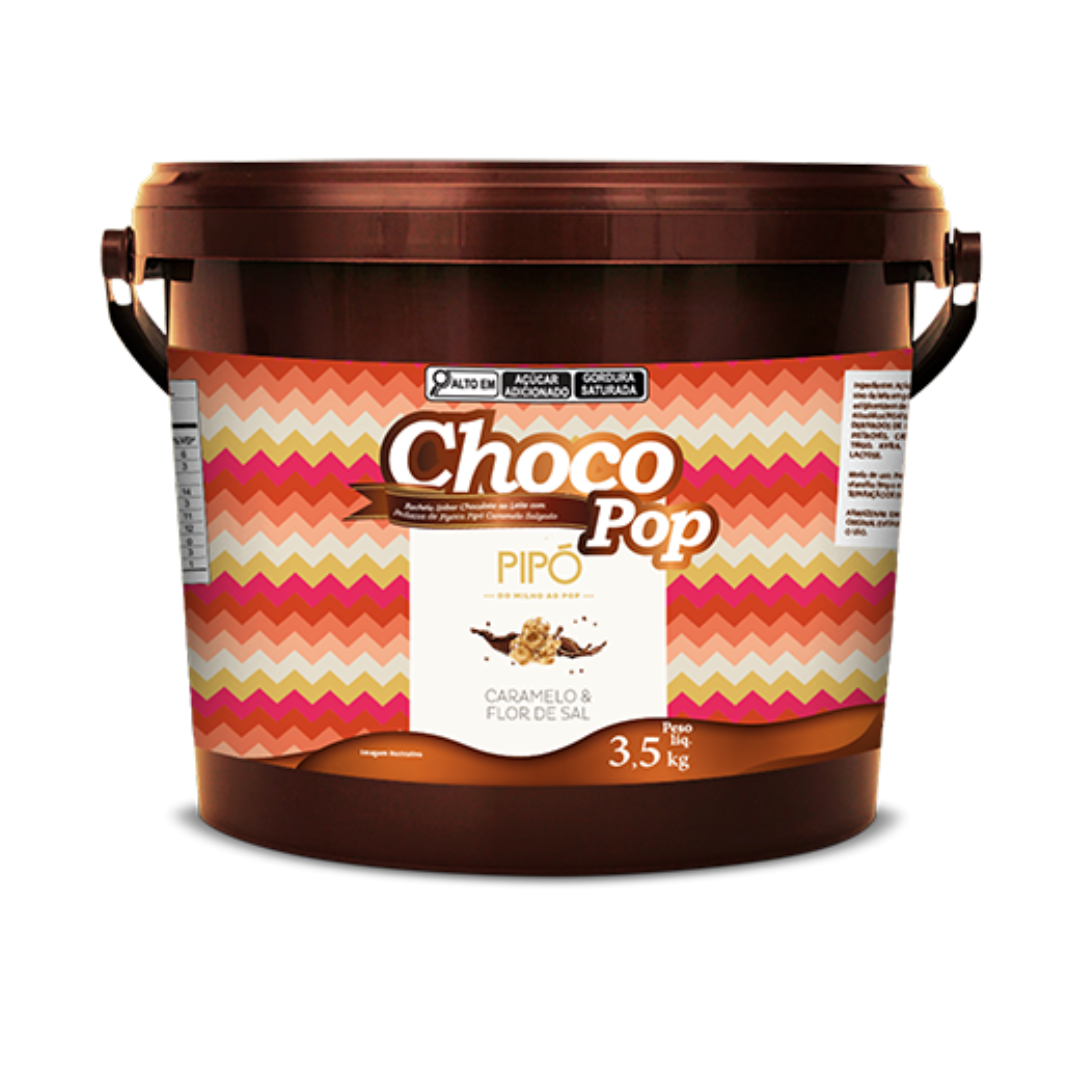 RECHEIO CHOCO POP CARAMELO E FLOR DE SAL 3,5KG DOREMUS