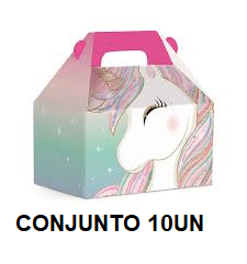 CX MALETA KIDS MAGIA DO UNICORNIO M 12x8 CJ 10.00