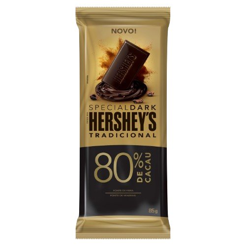 HERSHEYS SPECIAL DARK 80% CACAU 85G 1UN