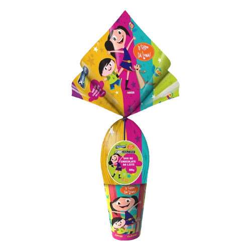 OVO PASCOA MONTEVERGINE 80G SHOW DA LUNA AO LEITE