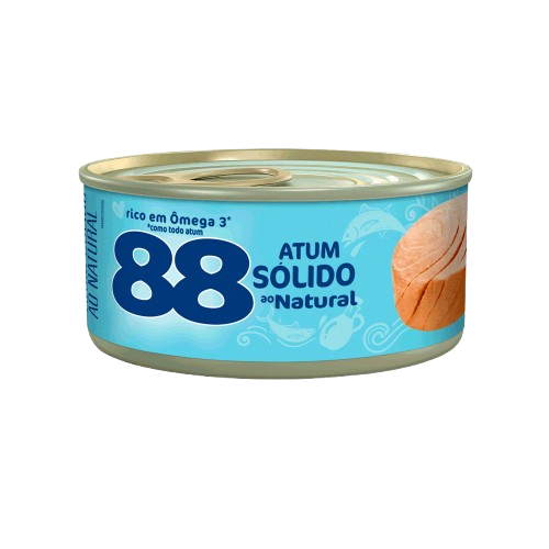 ATUM SÓLIDO 88 AO NATURAL 140 GRAMAS