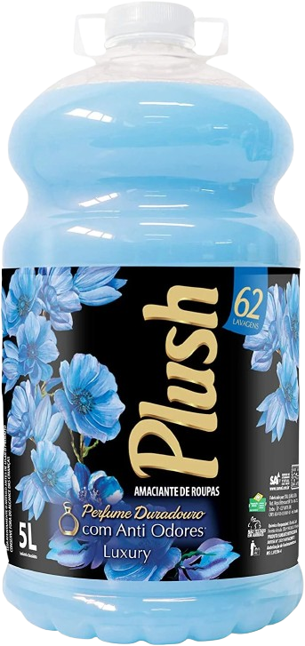 AMACIANTE ROUPAS PLUSH LUXURY AZUL 5L