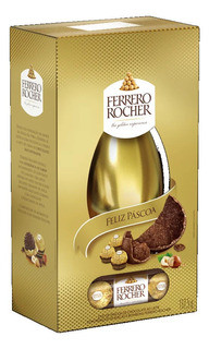 OVO DE PASCOA FERRERO ROCHER CAIXA 137,5G