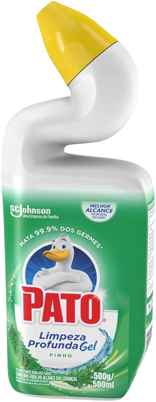 DESINFETANTE PATO LIMPEZA PROFUNDA PINHO SQZ 500ML