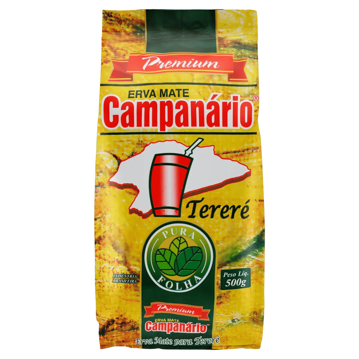 ERVA MATE CAMPANARIO PURA FOLHA 500G