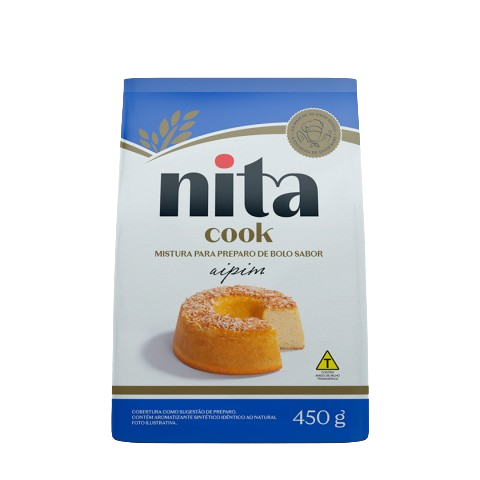 MISTURA NITA BOLO AIPIMENTA 450 GR