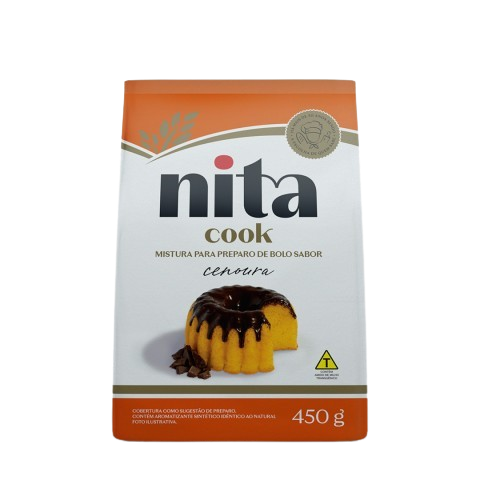MISTURA PARA BOLO NITA CENOURA 450G
