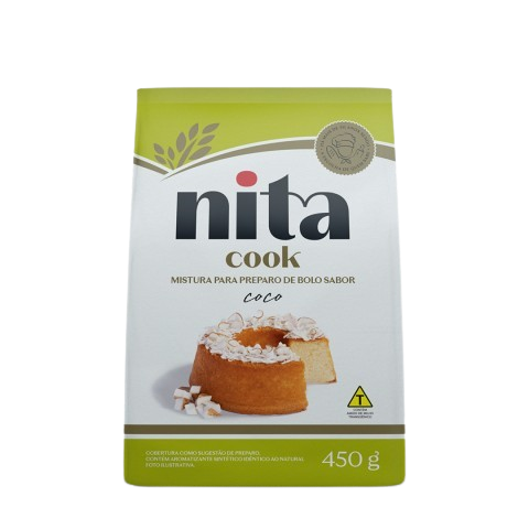 MISTURA PARA BOLO NITA COCO 450G