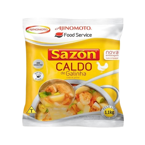 CALDO EM PÓ SAZON GALINHA 1,1 KG