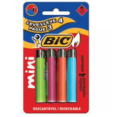 ISQUEIRO BIC MINI LV4PG3