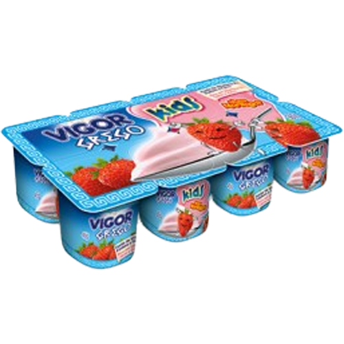 IOGURTE VIGOR GREGO KIDS MORANGO 360G