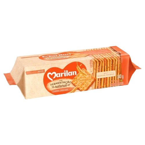 BISCOITO MARILAN CREAM CRACKER 140 GRAMAS