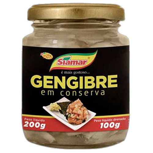 GENGIBRE EM CONSERVA SIAMAR 300GR