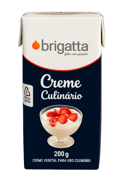 CREME DE LEITE CULINARIO BRIGATTA 200 GRAMAS