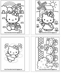 CARDS HELLO KITTY COLORING 10UN C/4