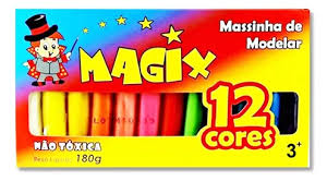 MASSA DE MODELAR MAGIX 180G 12UN