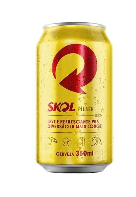 CERVEJA SKOL PILSEN 350ML