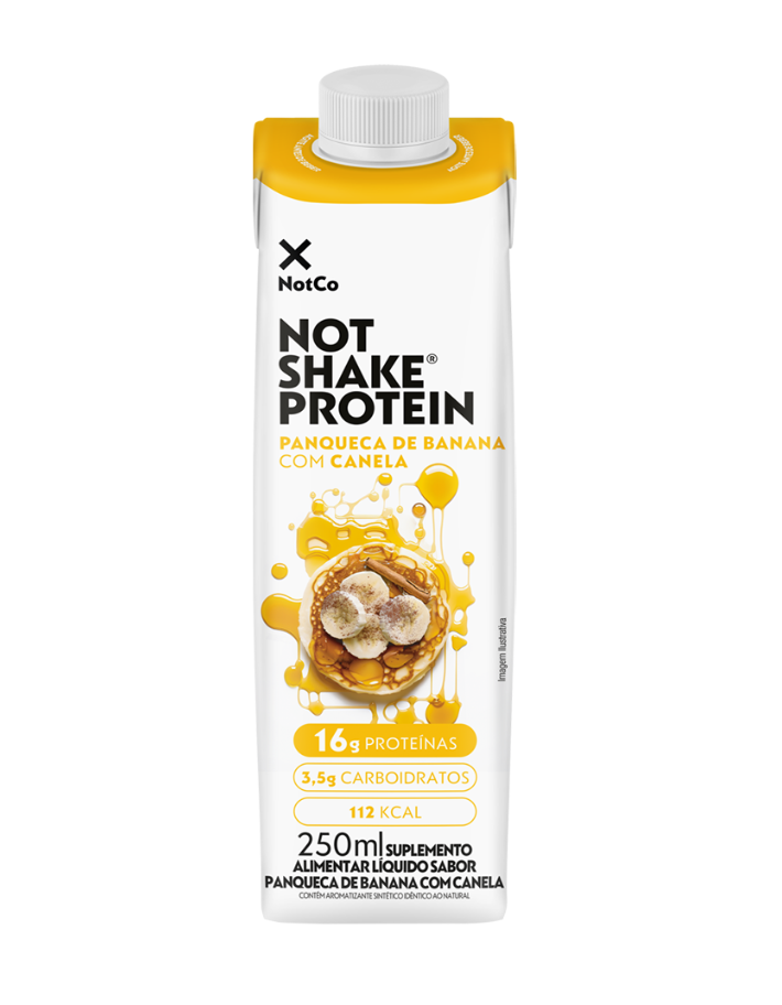SHAKE NOTCO PANQUECA DE BANANA COM CANELA 250ML