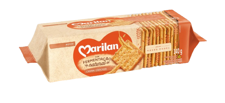 BISCOITO MARILAN CREAM CRACKER 140 GRAMAS