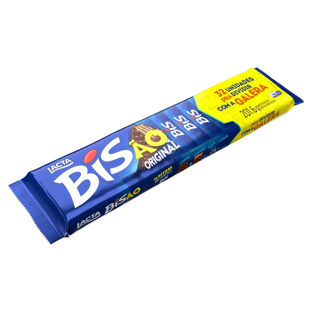 BIS LACTA AO LEITE FLOWPACK PACOTE.201,6GR