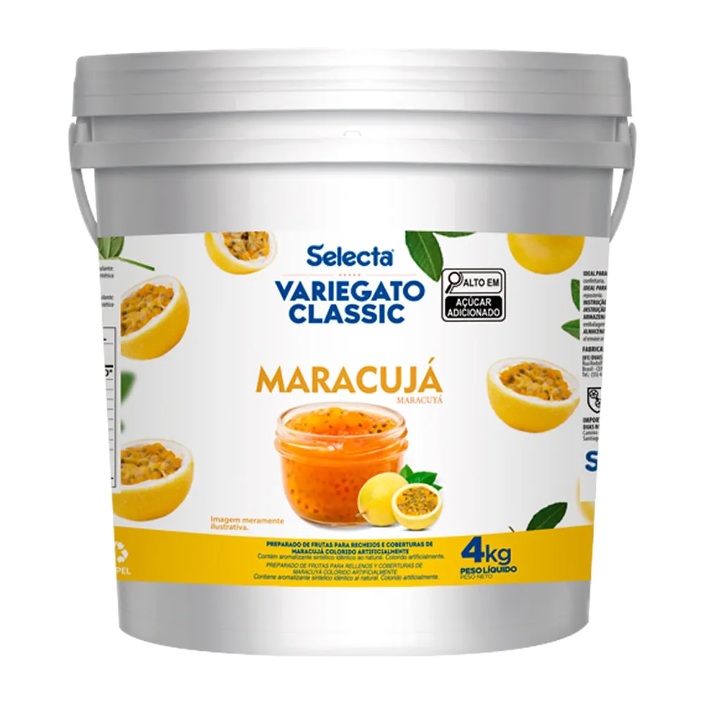 RECH MARACUJA VARIEG CLAS 4KG DUAS RODAS