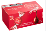 BOMBOM DUO LEITE 25G LINDOR LINDT