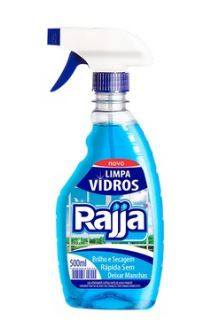 LIMPA VIDROS RAJJA COM GATILHO 500ML
