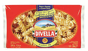 MACARRAO 39 FUSILLONI 500G DIVELLA