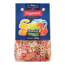 MACARRAO BAMBINI DINOSSAUR 300G PAGANINI