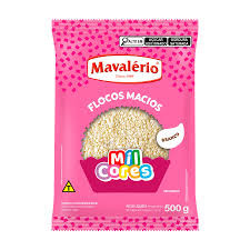 FLOCOS MACIO BRANCO 500G MAVALERIO