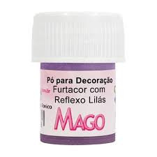 PO DECORACAO FURT REFL LILAS 10G MAGO