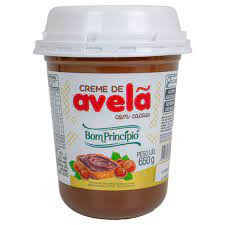 CREME AVELA C/CA PT 650G BOM PRINCIPIO