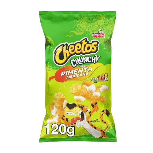 SALGADINHO CHEETOS CRUNCHY PIMENTA MEXICANA 120G