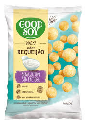 SNACK SOJA REQUEIJAO 25G GOOD SOY