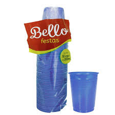 COPO 200ML AZUL C/50 BELLO