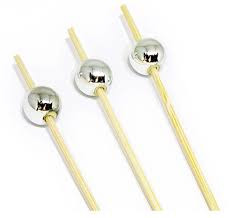 PALITO BAMBU BOLA PRAT 20UN SILVERPLASTI