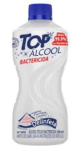 ALCOOL LIQ DESINF BACTER 46Â° 500ML TOP