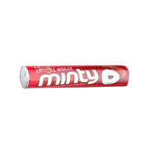 PASTILHA DOCILE ROLLY MINTY MORANGO 29GR