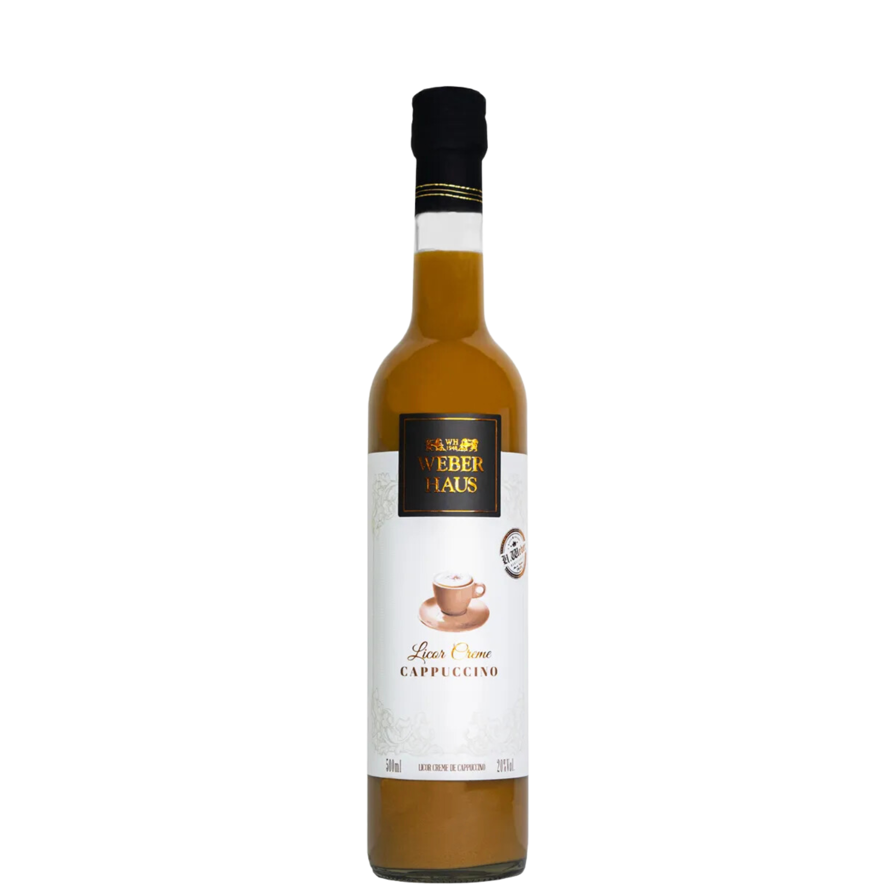 LICOR CREME CAPPUCCINO 500ML WEBER HAUS
