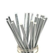 CANUDO PAP PRATEADO 15UN SILVERPLASTIC
