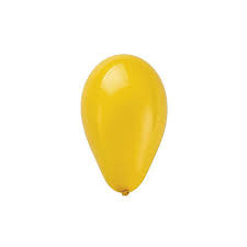 BALAO 7 PERA AMARELO 50UN FOLIA