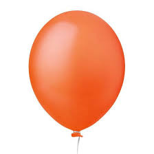 BALAO 7 PERA LARANJA 50UN FOLIA