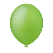 BALAO 9 PREM VERDE LIMAO 50UN HAPPY DAY