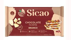 CHOC BARRA BCO NOBRE 2,1KG SICAO